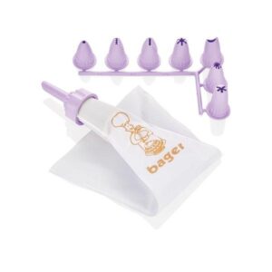 Кондитерский мешок + 8 пластик насадок BAGER LILAC BG-233 L