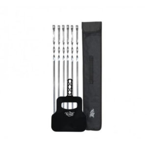 Set шампуров Bratrost 6 PC from cover and fan. Krauff 29-274-002