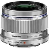 Lens OLYMPUS ES-M2518 25mm 1:1.8 Silver