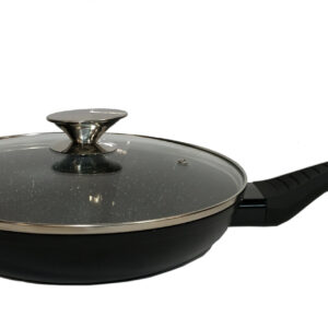 Сковорода с крышкой Zurrichberg 28 см ZBP-7031L Black