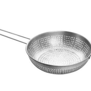 Colander of stainless become from flat bottom D 23 cm Empire 0086