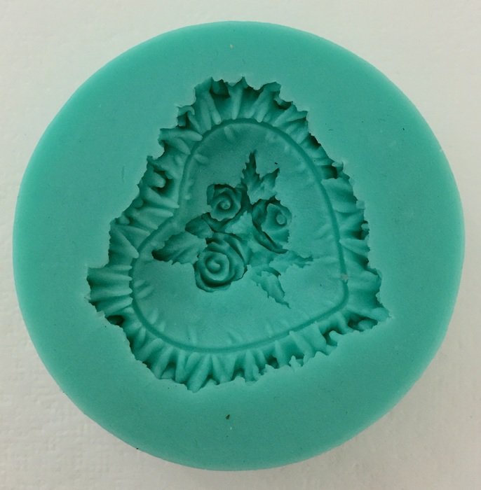 Молд of food silicone Rosette at a heart D 55 mm Empire 8233