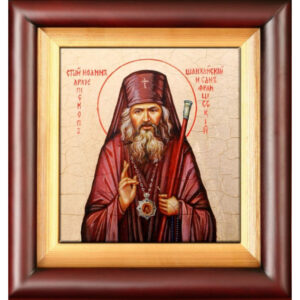 Икона Святитель Иоанн Шанхайский 25,5X23,5X4,5 см 02-301