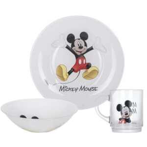 Столовый сервиз Disney Mickey Colors 3 (2 тарелки + чашка) пред. Luminarc (арабские эмираты) L2124