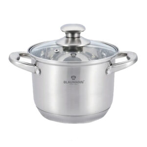 Pan with glass cover 4,3 l Blaumann Gourmet Line BL-3314