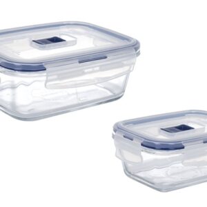 Харчової контейнер Luminarc Pure Box Active набір 2шт прямоуг. 380мл/820мл (P7644)