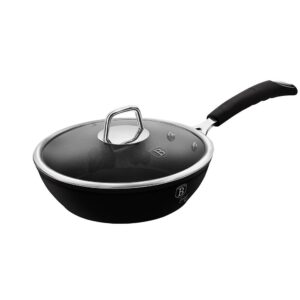 Сковорода с мраморным покрытием 24 см Berlinger Haus Black Professional Line BH-6119