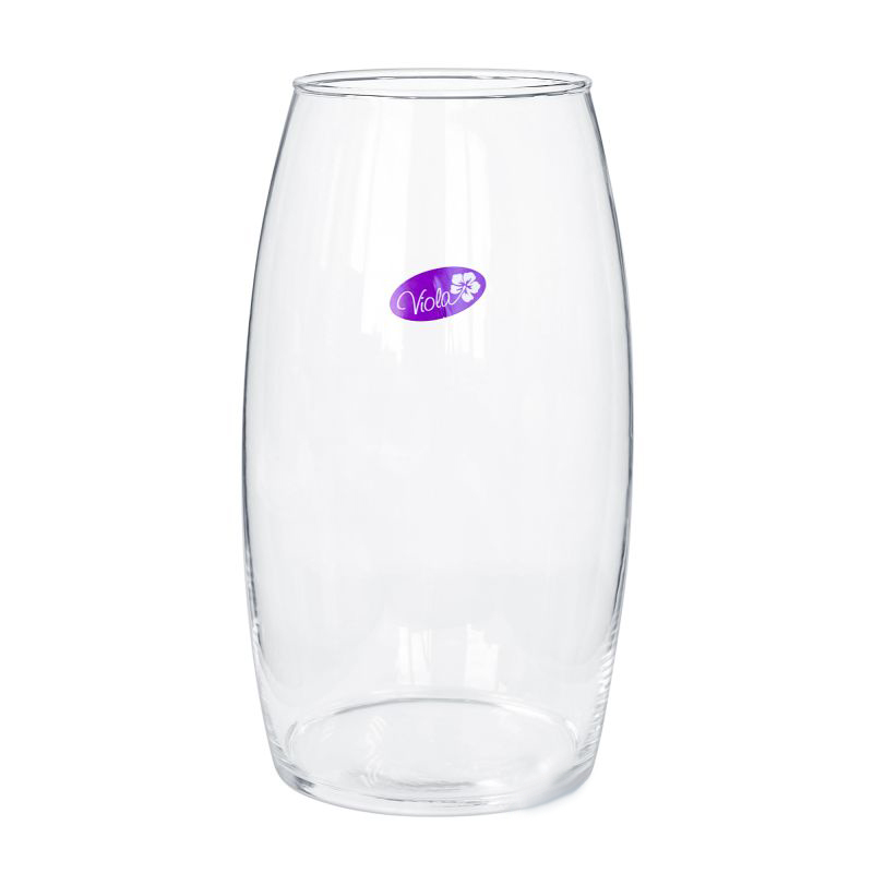 Vase glass reading 12x23 cm. Viola 31-108-056