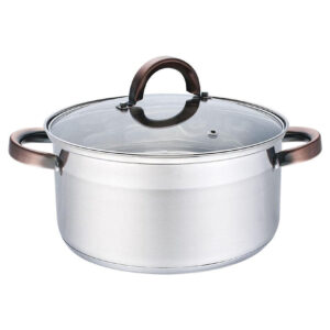 Pan of stainless become from cover 8 l Maestro MR-3518-28