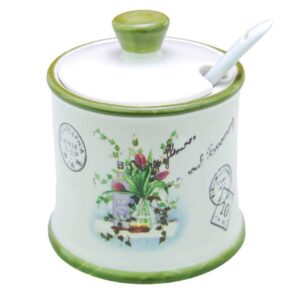 Sugar-bowl ceramic from spoon Maestro MR-20065-09
