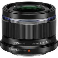 Lens OLYMPUS ES-M2518 25mm 1:1.8 The black
