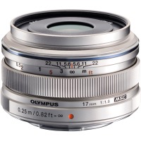 Lens OLYMPUS EW-M1718 17mm 1:1.8 Silver