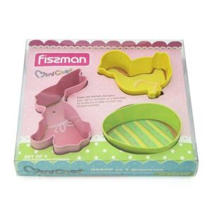 Набір формочок для печива 3 пр. Fissman 8569