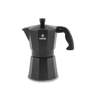 Гейзерная кавоварка Moka Nero на 6 чашок Vinzer 89395