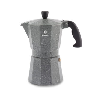 Гейзерная кавоварка Moka Granito на 6 чашок Vinzer 89398
