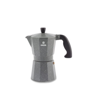 Гейзерная кавоварка Moka Granito на 3 чашки Vinzer 89397.