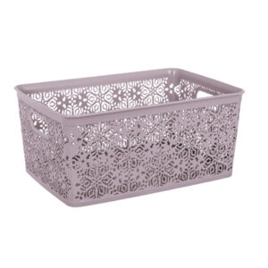 Корзина VIOLET HOUSE POWDER Ажур 0501 1 Ажур POW б/кр. 5 л