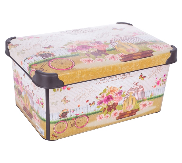 Container VIOLET HOUSE DECOR NEW ROSE 0647 DECOR NEW ROSE с/кр. 10 l