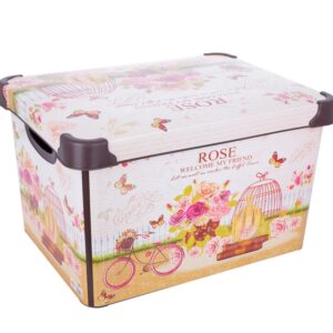 Контейнер VIOLET HOUSE DECOR NEW ROSE 0648 DECOR NEW ROSE с/кр. 20 л