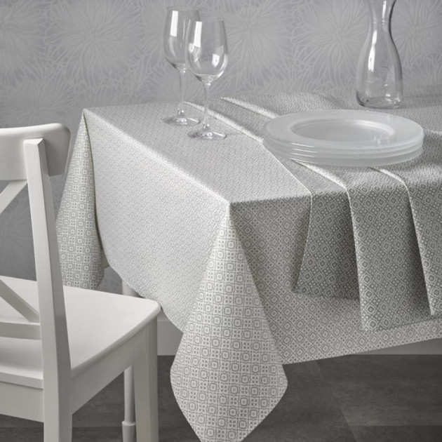Tablecloth Atenas Delfos Blanco 150х150см 8168.00.150150