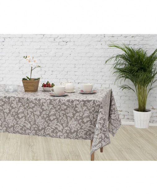 Скатерть Atenas Versalles Gris 150х150см 8670.15.150150