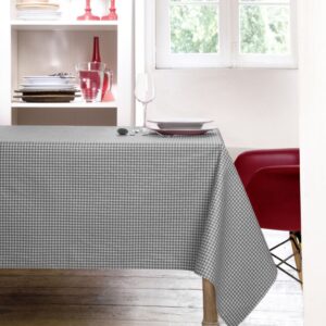 Скатерть Vichy Gris, хлопок с покрытием, 160 х 200 см 8990.15.160200