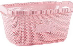 Корзина для белья VIOLET HOUSE PINK Виолетта 1003 Виолетта PINK б/кр. 28 л