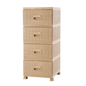 Комод VIOLET HOUSE Cream (Роттанг) 0357 Роттанг Cream 38*45*90 см