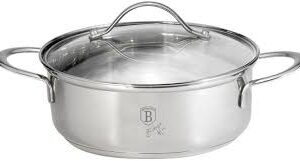 Pan with glass cover 5 l Berlinger Haus Silver Jewellery Collection BH-6281