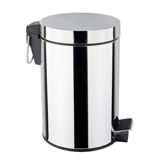Bucket for trash 5 l хромированное Besser KM-0201
