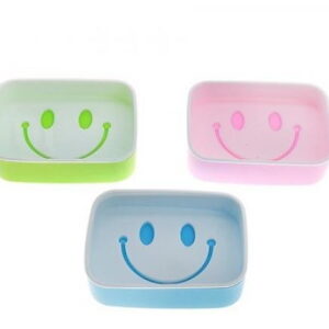 Soap-dish oval plastic "Smiley" 13*11см Stenson R17546