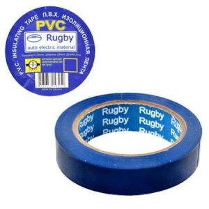 Ізоляційна стрічка ПВХ 20м "Rugby" синя 10шт/уп Stenson RUGBY 20m blue