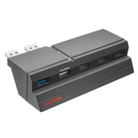 Комп.аксесcуары TRUST GXT 215 PS4 USB Hub