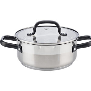 Pan with glass flat cover 2 l Vita SG-8115