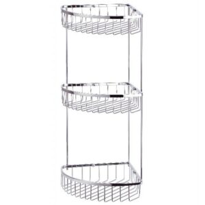 A shelf for bathroom Besser angular 25.5х21х49.5 cm KM-8510E