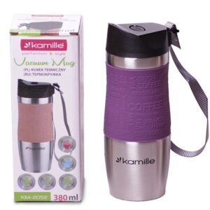 Термокружка Kamille Lilac 380 ml of stainless become KM-2052SR