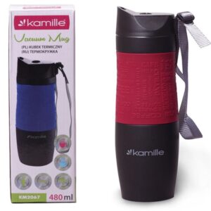 Термокружка Kamille Red 480 ml of stainless become KM-2067RD