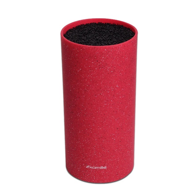 Stand for knives Kamille Red 22 cm KM-7605RD