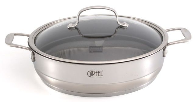 Сотейник з нержавіючої стали Gipfel Gala - 4,9 л GF-1279