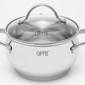 Pan with glass cover Gipfel Terza 20 cm - 3.4 l GF-1293