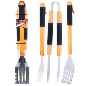 Set for grill (blade, fork, forceps) KM-0728