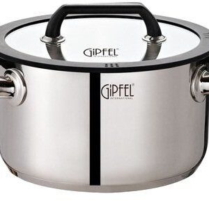 Pan with glass cover Gipfel Foro (24 cm) - 6.1 l GF-1828