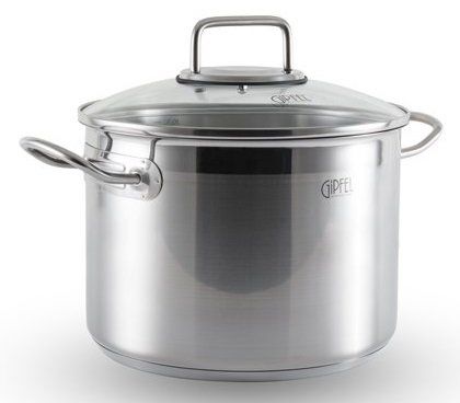 Кастрюля со стеклянной крышкой Gipfel CLASSIC - 28x21,5см/13л GF-2274