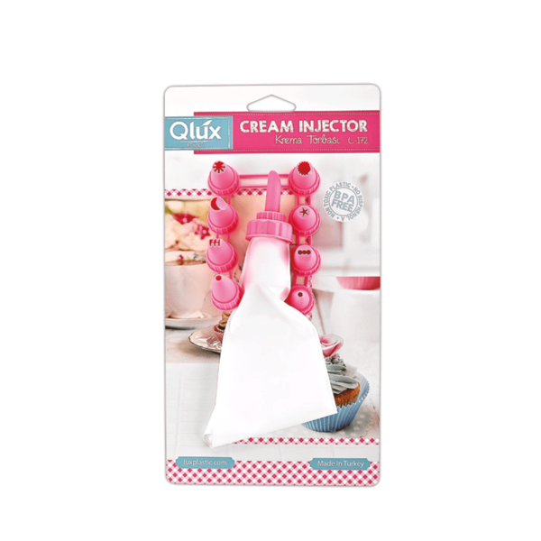 Кондитеский мешок + 8 пластиковых насадок Qlux Mix Color L-00172
