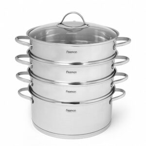 Мантоварка Fissman Barakat from 3 tiered 8х12см/7л FS5108