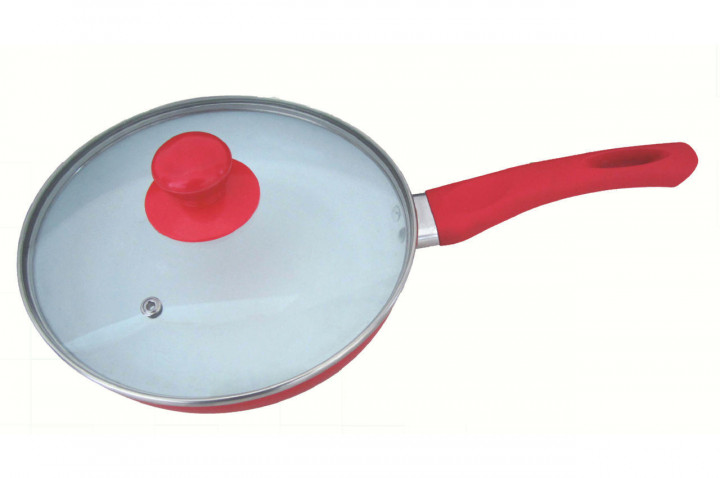 Pan from ceramic coated and cover 24 cm Empire 7524