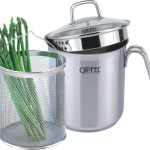 Кастрюля для спаржи, спагетти, овощей и фритюра Itum Gipfel 3.6 л GF-1301