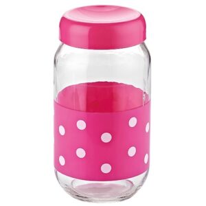 Банка для сыпучих продуктов Renga Ola Pink 1 л 131969 P