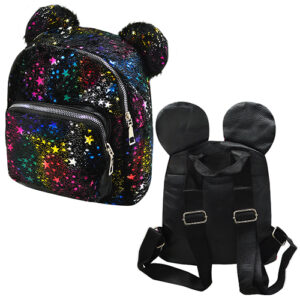 Backpack fluffy from ears 26*20см ST01936