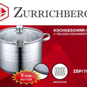 Кастрюля из нержавеющей стали Zurrichberg ZBP-7071